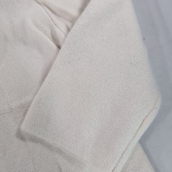 Isaac Mizrahi Target Wool Rabbit Hair Collared Cream Button Sweater Cardigan XXL - Picture 5 of 13